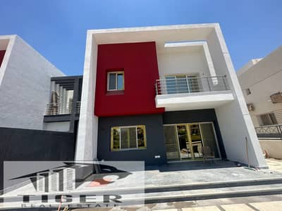 For sale, two villas side by side, i model, modern finishing by the owner, super lux