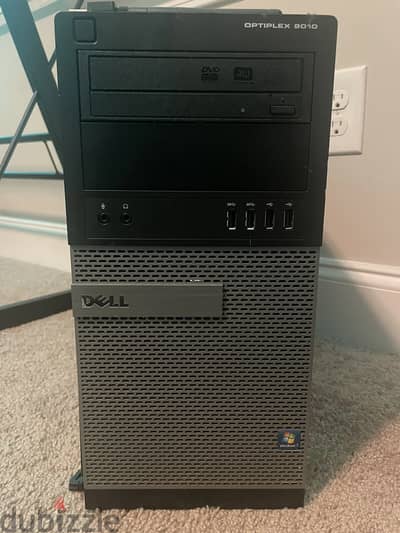 كمبيوتر ديل Dell 7010 كامل للعمل والمذاكرة والألعاب الخفيفة - سعر لقطة