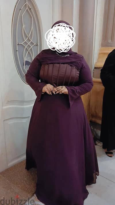 فستان سهرة لبسة واحدة