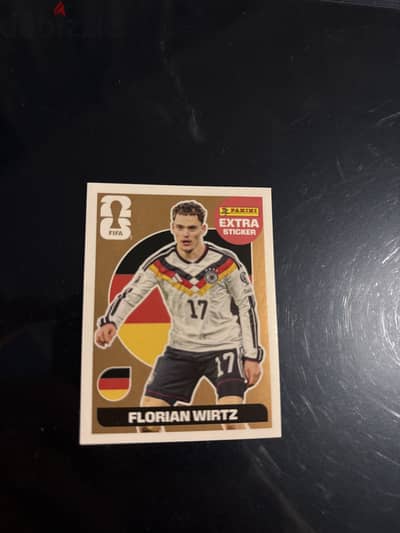 Panini extra sticker bronze