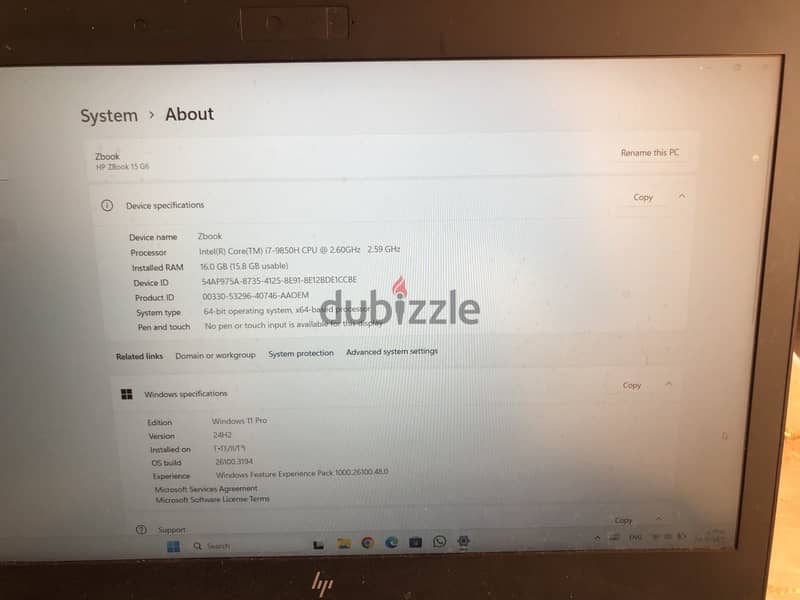 HP ZBook G6 7
