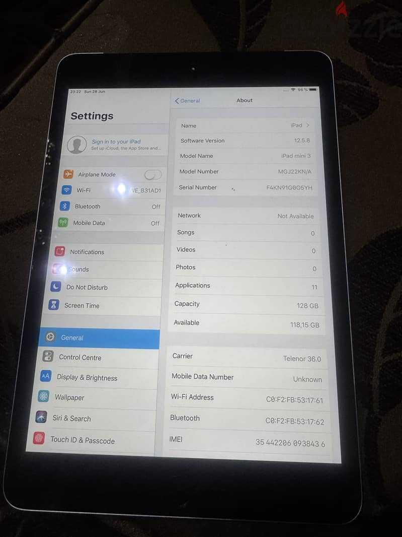 Mini iPad 3 3