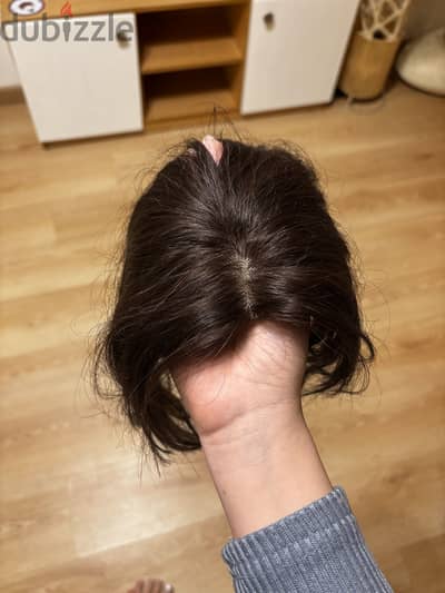 Hair topper قصة شعر طبيعى