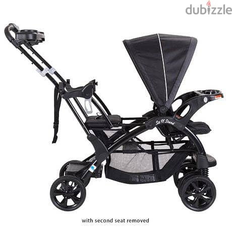 Sit and stand double stroller 1