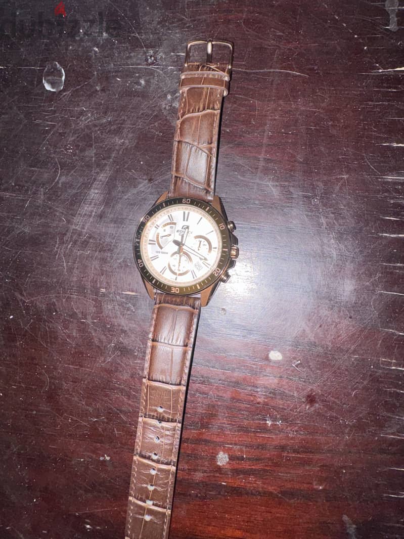 New leather casio watch 1