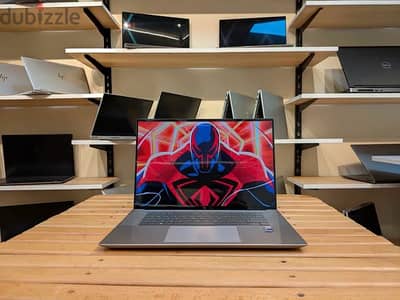 HP ZBOOK 16 Studio G10 كور i9 جيل 13 فئة H بكارت RTX A1000 فعلي 6 جيجا