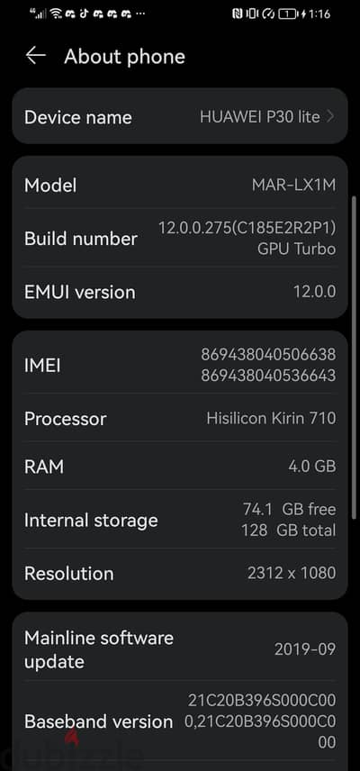 Huawei P30 Lite