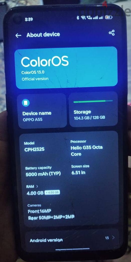 OPPO A55 1