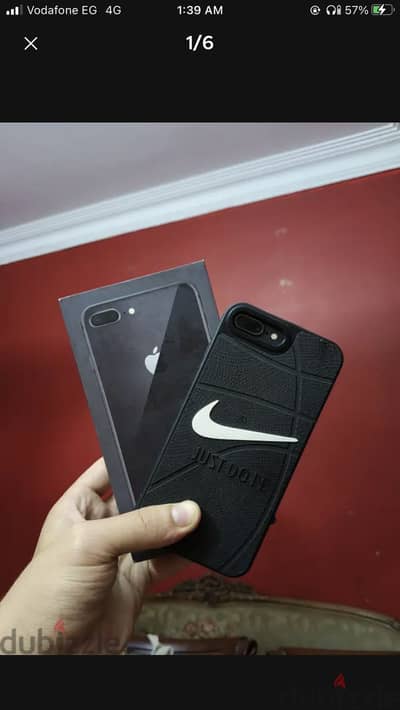 للبيع او البدل iphone 8 plus