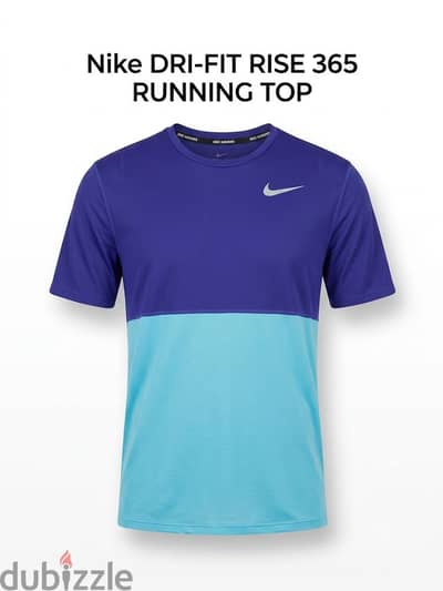 Nike DRI-FIT RISE 365 RUNNING TOP Size:Medium price:850