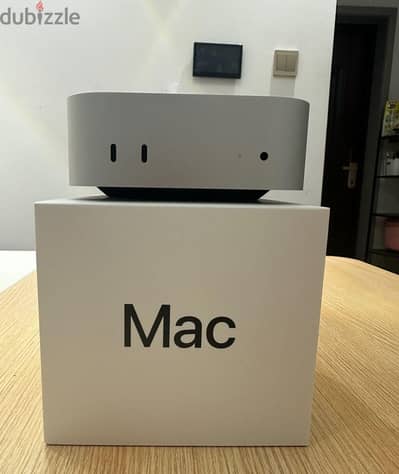 جهاز mac mini m4 16 g 512 هارد زيرو في حالة الجديد بالضمان