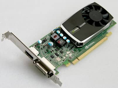 كارت شاشة نيفيديا واحد جيجا quadro 600 ddr3