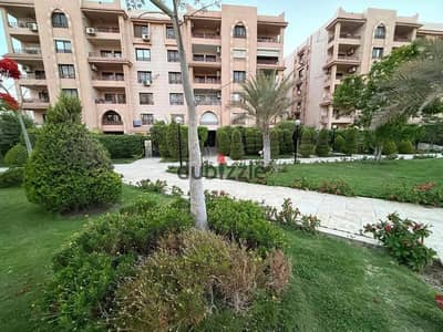 Apartment for sale, ground floor with a private garden in Al-Rehab, excellent finishing and location
