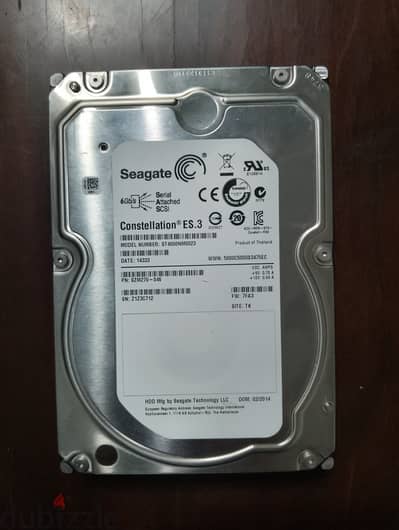 Seagate constellation ES. 3 معمول سيرفرز ويعليه هديه