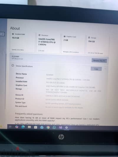 hp zbook 15 G3