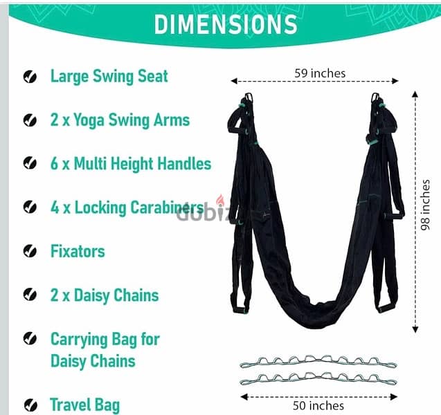 Air yoga hammock 4