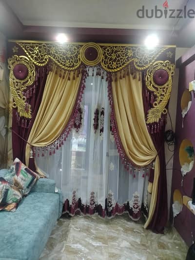 ستائر غرف الصالونات والريسيبشن