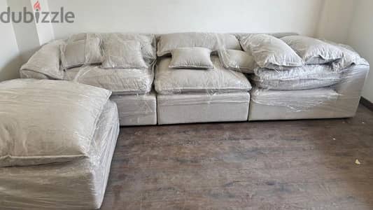 new LShape sofa / ركنة