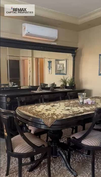 Open view. Furnished apartment for rent - Al Narges 1 Villas - Fifth Settlement