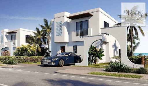 للبيع تاون هاوس بموقع مميز متشطب فى بيت البحر سيدى حنيش – الساحل الشمالى  For Sale Finished Corner Town House- Beit Al Bahr Sidi Heneish - North Coast