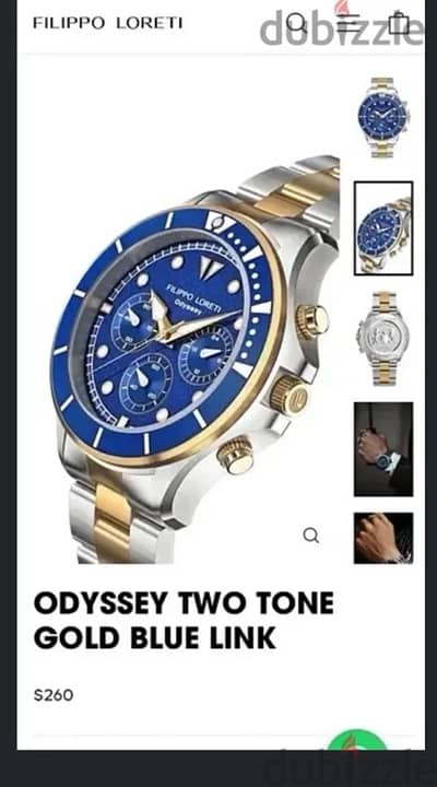 ساعه فيليبو لوريتي أوديسي FILIPPO LORETI Odyssey watch