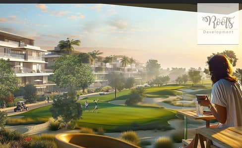للبيع توين هاوس متشطب يطل على اللاجون مباشرة في ساوث ميد راس الحكمه - الساحل الشمالى  For Sale Fully finished Twin house, Lagoon View in South Med -