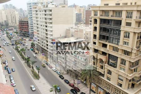 شقة للبيع 250 م سموحة (ش فوزي معاذ رئيسي - كونتننتال تاورز)
