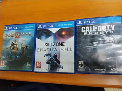 ps4 cds used like new
