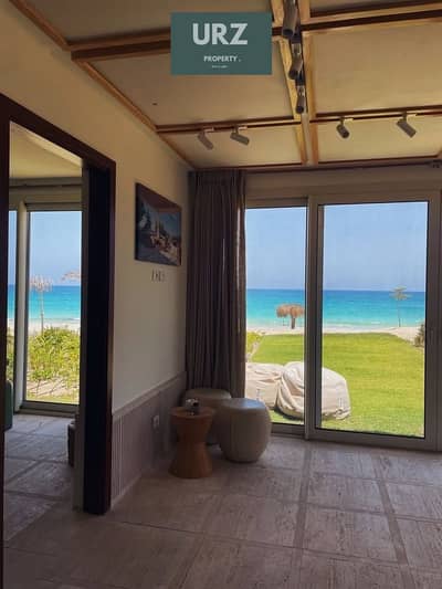 Corner townhouse villa, 300m from beach, fully finished with ACs, 30% off, 5–10 year installments. Ideal for investment & holidays.