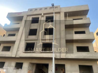 Apartment for sale in Alhandas 1, Altagamoa Alkhames, garden view, semi-finished, repeated floor, apartment area 185 meters, immediate delivery, elevator, share in the land