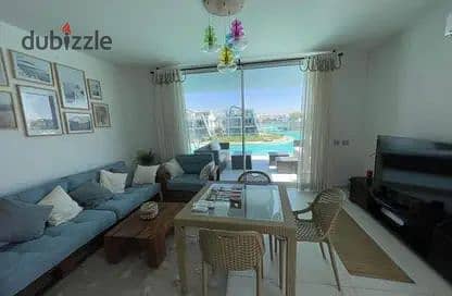 Chalet 3 Bed for Sale in Q North, North Coast | Sea View | Fully Finished & Furnished | Ready to move