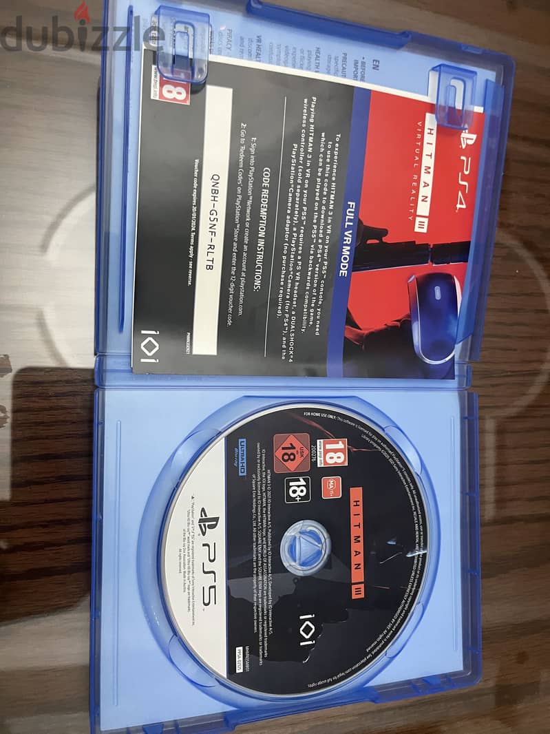Hit man 3 ps5 cd 1