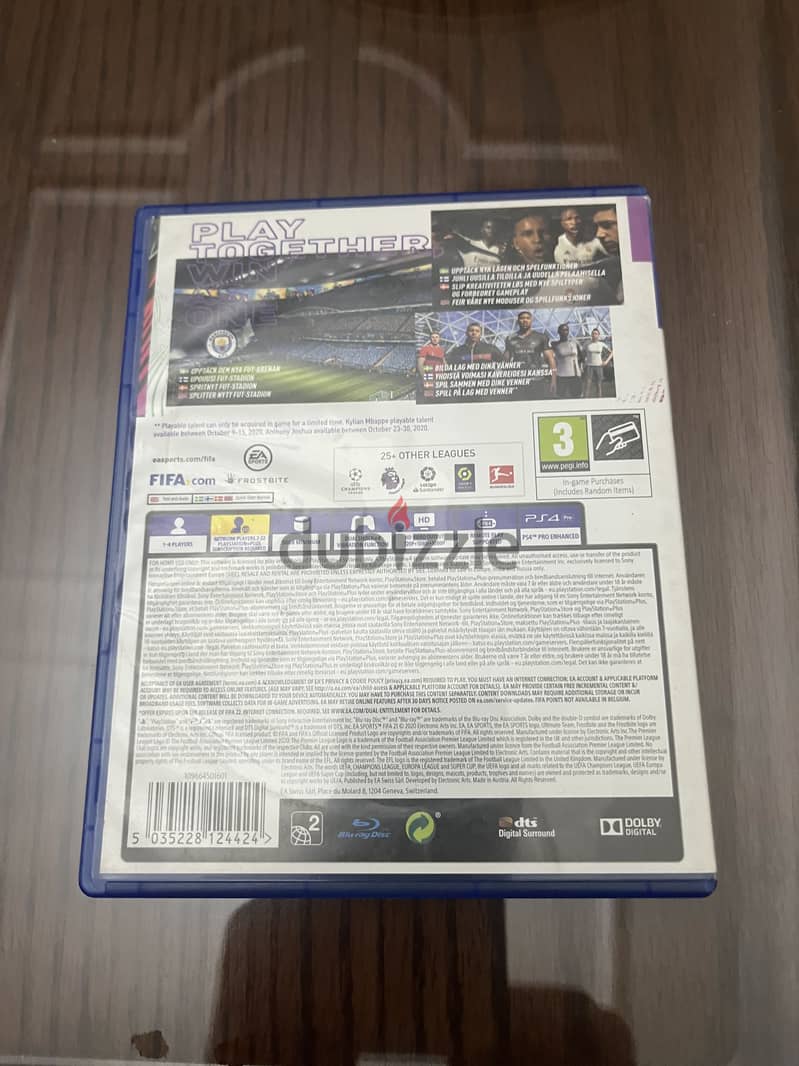 FIFA 21 ps4 game 1