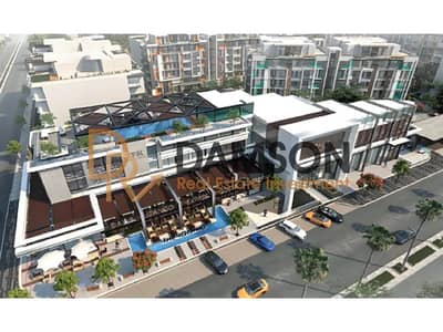 Office for sale 135m inside a strip mall in a fully occupied compound, in a very prime location in Al Andalus. Close to South Teseen Street and (AUC).