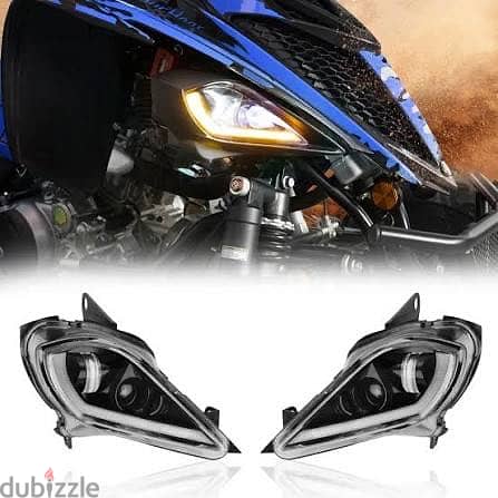 Raptor 700r headlights 1