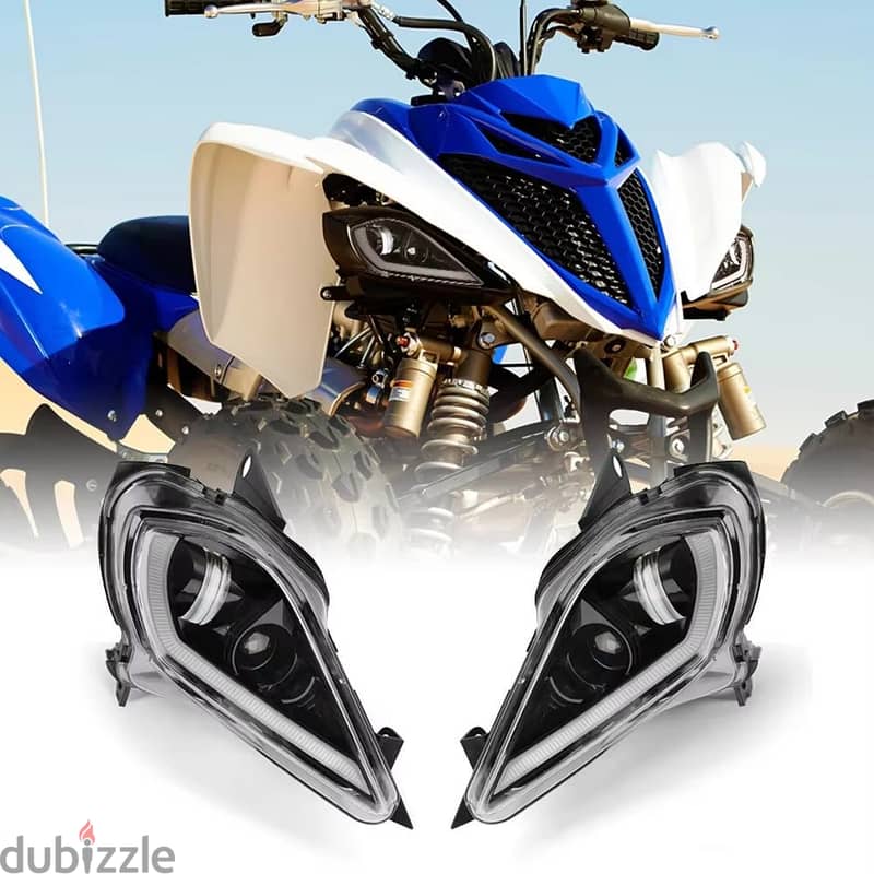 Raptor 700r headlights 2