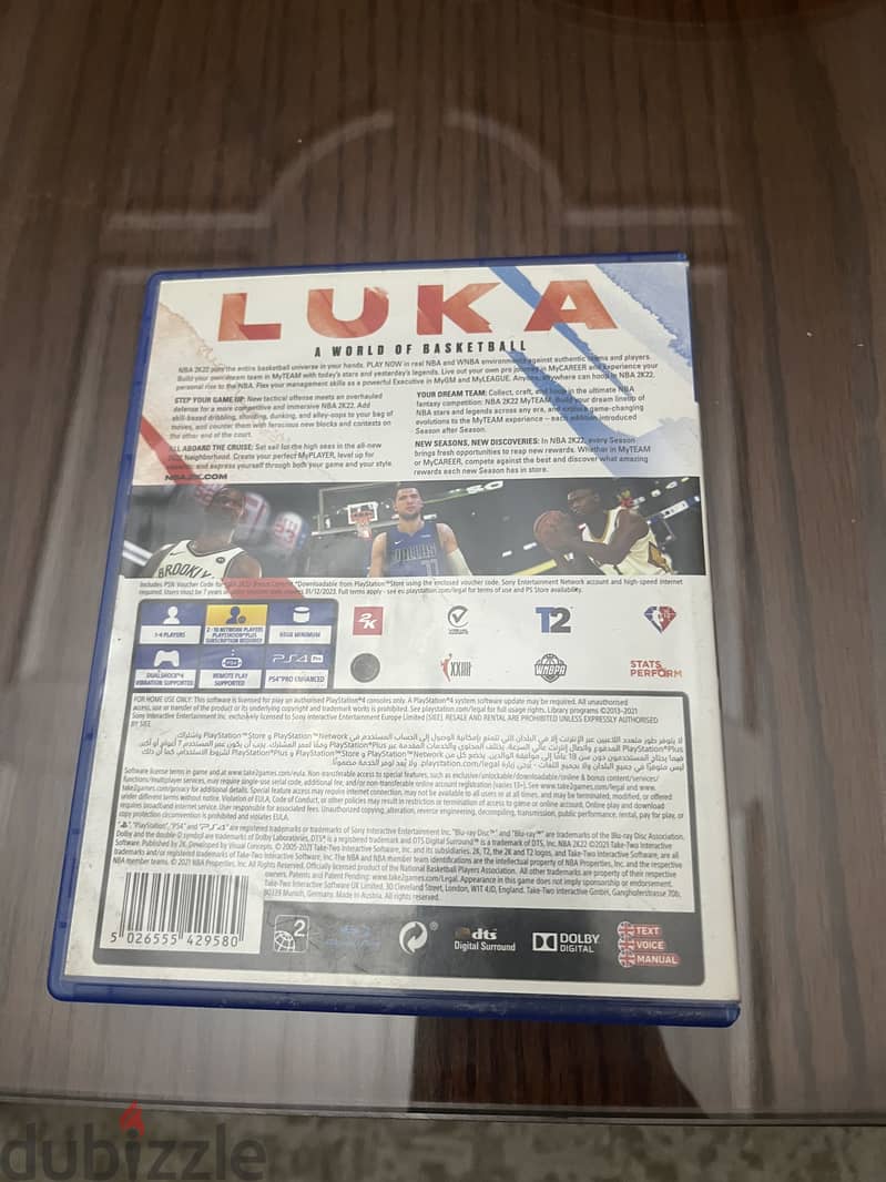 Nba 2k22 ps4 game 2