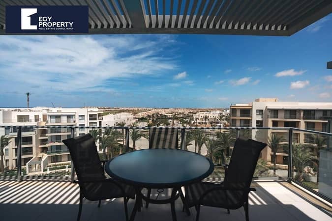 Chalet For Sale Fully Finished Special View Ready To Move In Marassi - North Coast