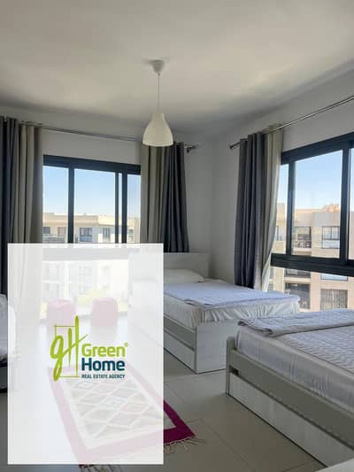 شقة جاهزةللاستلام الفوري مفروشة للبيع في مراسي الساحل الشمالي إعمار  Marassi North Coast Emaar