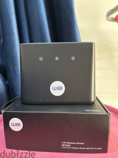 راوتر WE 4G بحاله ممتاز