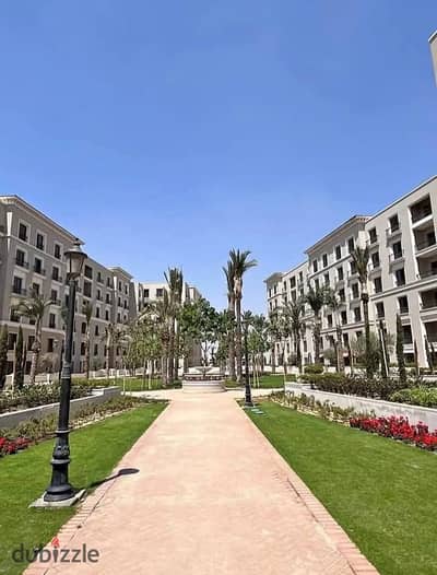 for sale apartment ground with garden in village west Dorra fully finished with acs