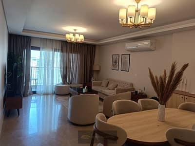 Luxury apartment for sale inside Zed West Compound - Sheikh Zayed - Finely finished and fully furnished with a distinctive view