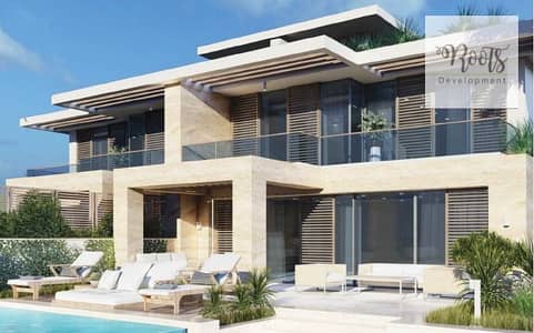 للبيع شقه فندقيه تطل على اللاجون بموقع مميز في ساوث ميد راس الحكمه - الساحل االشمالي For Sale: Hotel Apartment in South Med, Ras El Hekma, North Coast