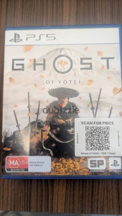 Ghost of youtei ,used ,prefect condition. Ps5
