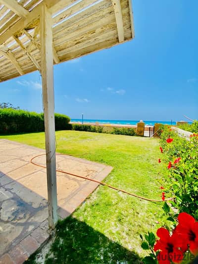The best chalet in the first row of the sea in Ramses Village, North Coast, kilometer 45