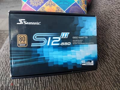 باور سبلاى Seasonic S12III  550W 80+ Bronze Power Supply
