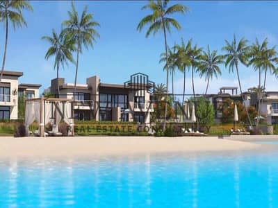 One Story Twin Villa for Sale Fully Finished Direct Lagoon View in Swan Lake North