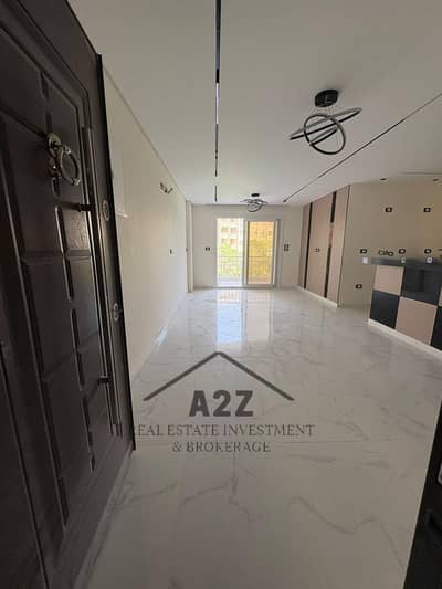 Luxury apartment ultra super luxury for sale in Madinaty 96 meters wide garden view immediate receipt