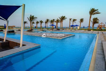Fully finished chalet for sale, ready for immediate delivery, in La Vista Village, Ain Sokhna. A 20% discount is available for cash payments, and a 5-