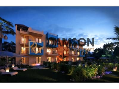 For Sale: 95 sqm chalet + 95 sqm rooftop, fully finished (ultra super lux) with a 15% down payment and installments over 8 years, located in Ras Sedr